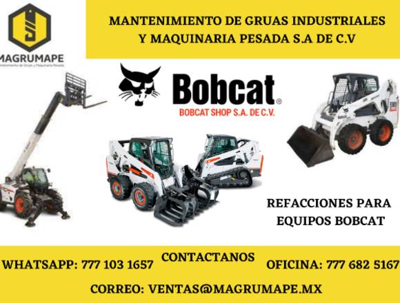 Tenemos refacciones para BOBCAT