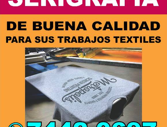 Servicios de Serigrafía Textil