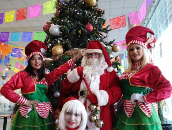 Santa Claus, Zanqueros / Shows para Navidad   