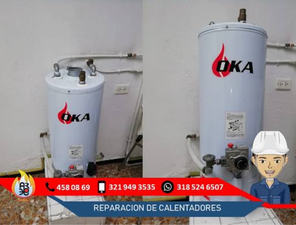 Reparacion y servicio Tecnico de Calentadores OKA