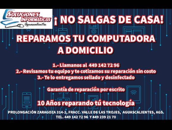 Reparacion de Computadoras en Aguascalientes