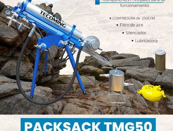 EQUIPO PACKSACK EXPLORACIÓN MINERA EN PERÚ