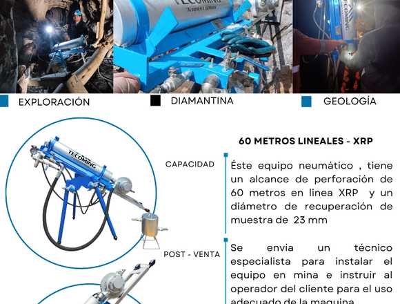 PACKSACK PARA PERFORACIÓN GEOLÓGICA NEUMÁTICA