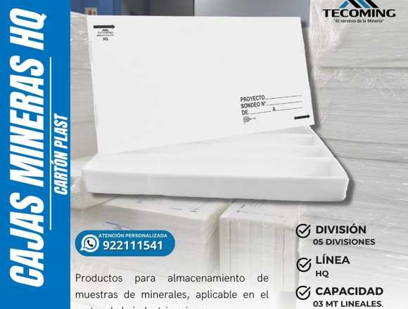 CAJAS PORTATESTIGO PARA EL ANÁLISIS DE ROCAS HQ