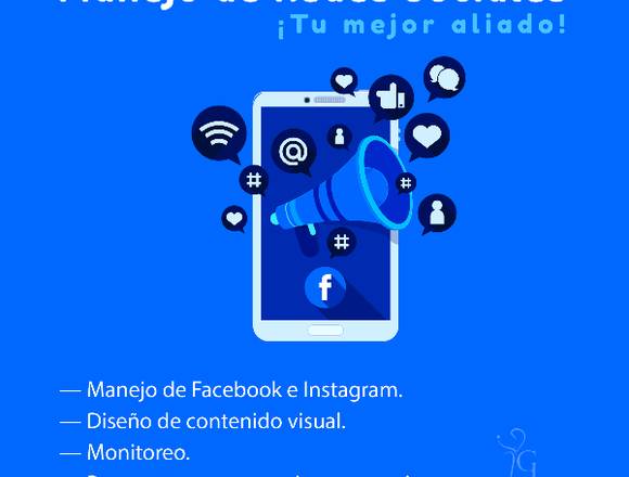 Manejo de Redes Sociales (Facebook e Instagram)