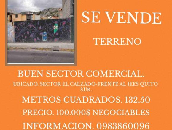 SE VENDE DE OPORTUNIDAD. TERRENO. NEGOCIABLE