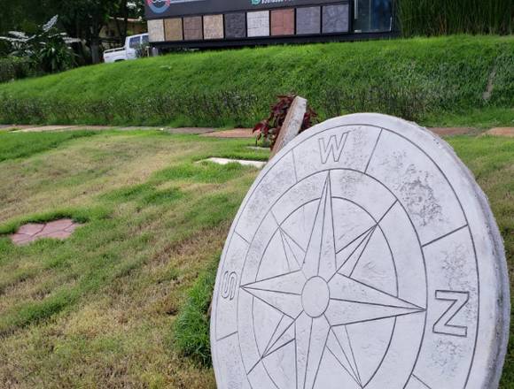 mesa de concreto para jardín