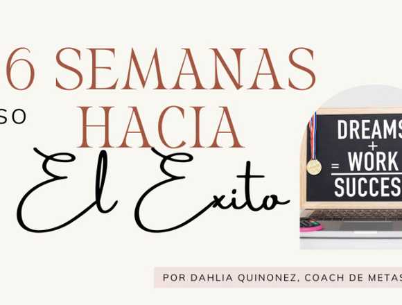 Curso 6 Semanas Hacia El Éxito