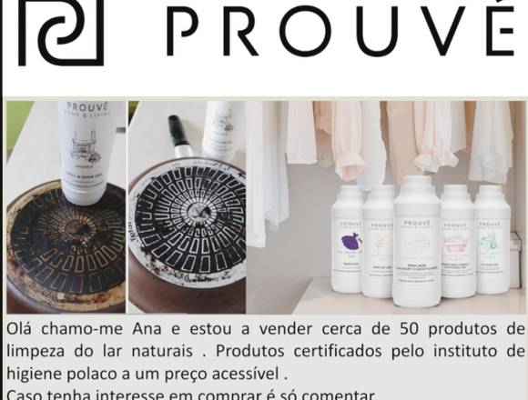 Vendo produtos de limpeza naturais para móveis