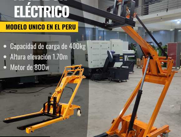 ELEVADOR DE 400KG || BATERIA RECARGABLE || PROD'M