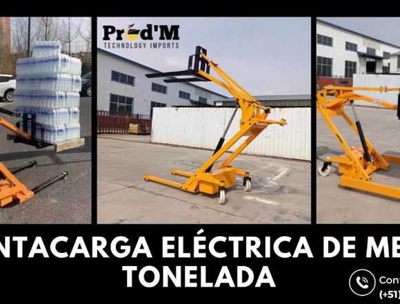 MONTACARGA ELECTRICO || PANEL CONTROL || PROD'M