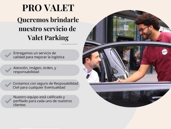 Servicio de Valet Parking