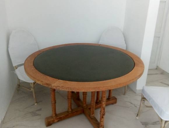 COMEDOR REDONDO DE MADERA