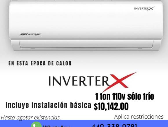 Aire Acondicionado Mirage Inverter 