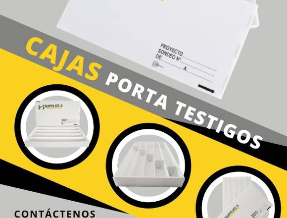 PERÚ - CAJAS PORTA MINERALES DE EXPLORACIÓN 