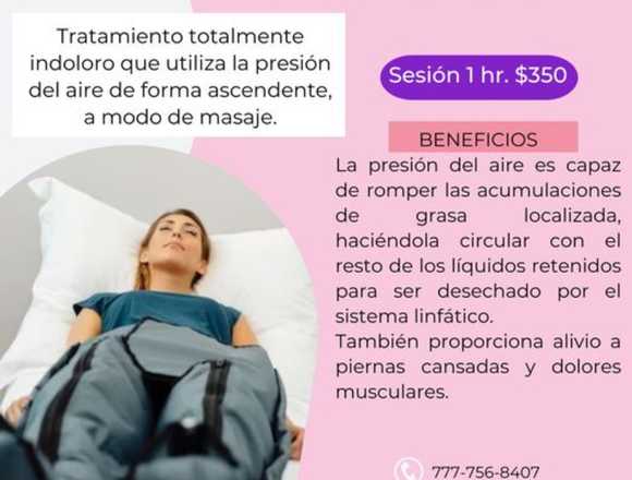 Sesión Presoterapia 