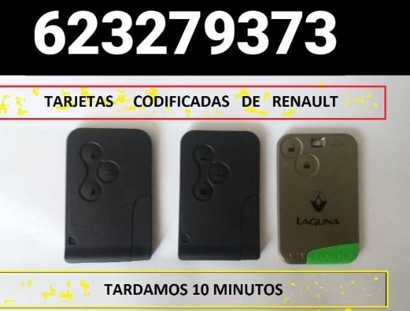 SE VENDEN LLAVES DE RENAULT CODIFICADAS