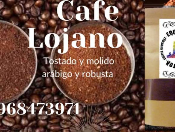 Venta Café Lojano tostado y molidoArábigo - robust