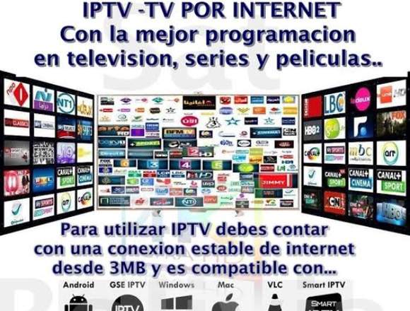 TV por internet más De 2500 canales
