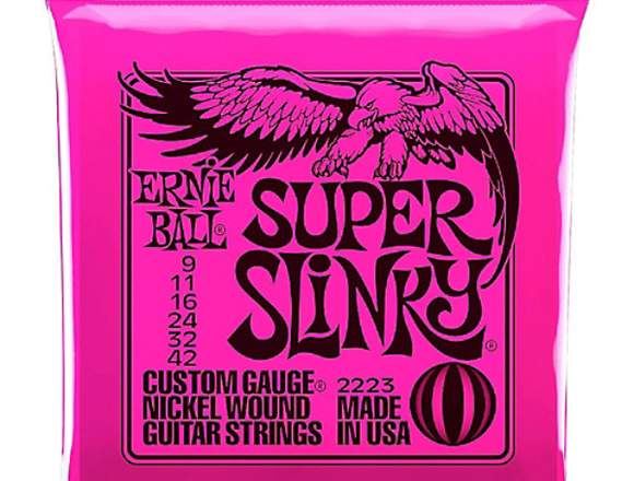 Ernie Ball Super Slinky Cuerdas Guitarra Eléctrica