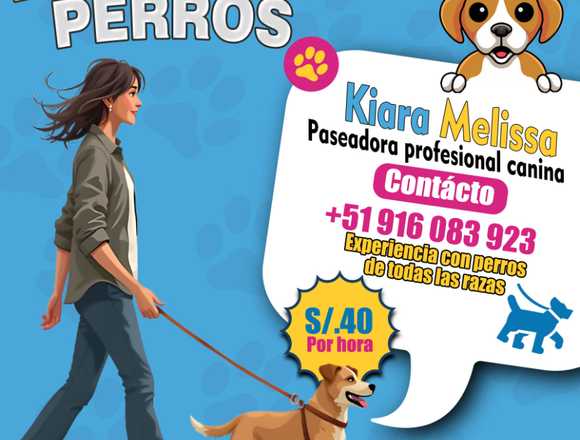 Paseadora de Perros Paseadora profesional canina.