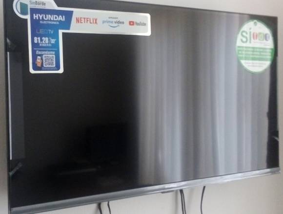 televisor LED nuevo hyundai smartv 32 pulgadas