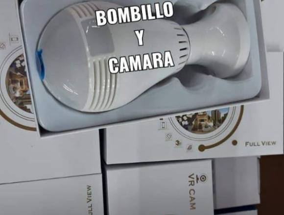 Bombilla espía cámara "360" grados 