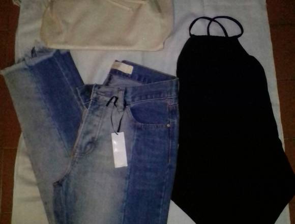 Vendo morral, body y jeans