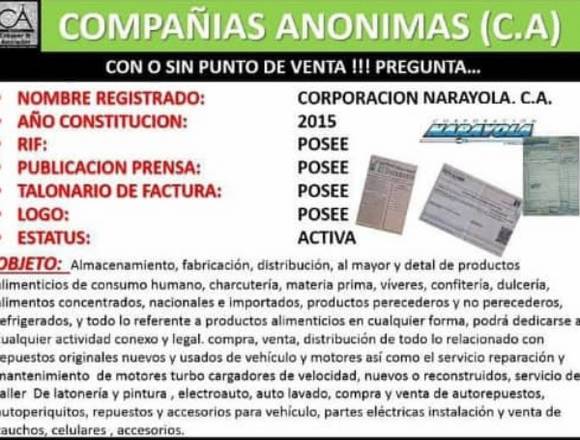 se vende compañia anonima