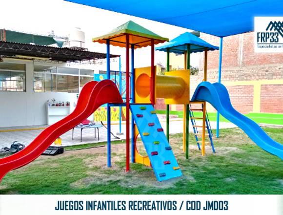 Juegos infantiles JMD03 (Fibra de Vidrio Arequipa)