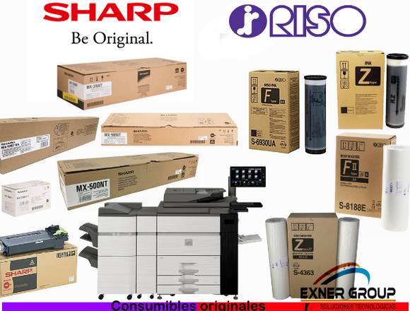 TONER Y TINTAS SHARP 