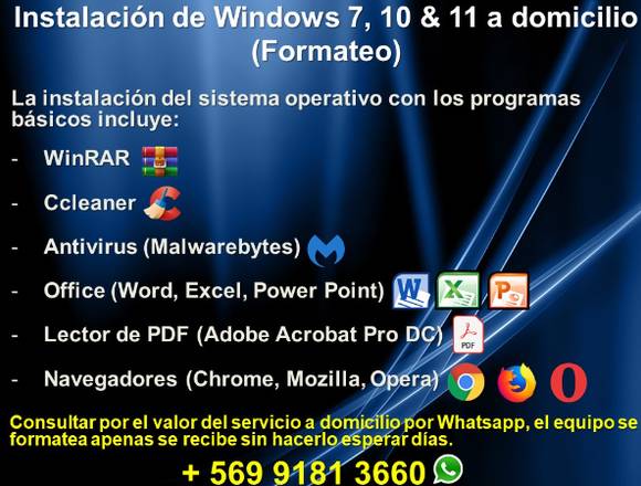 Formateo y Instalacion de Windows - Notebook & PC
