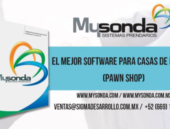 Sistema Mysonda para Casas de Empeño 