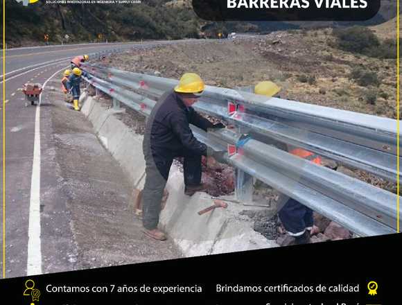 INSTALACIÓN DE BARRERAS VIALES 