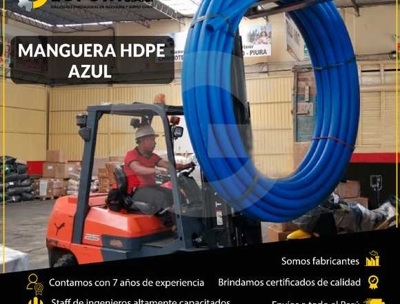 MANGUERA PARA CONDUCCIÓN DE AGUA - AZUL 