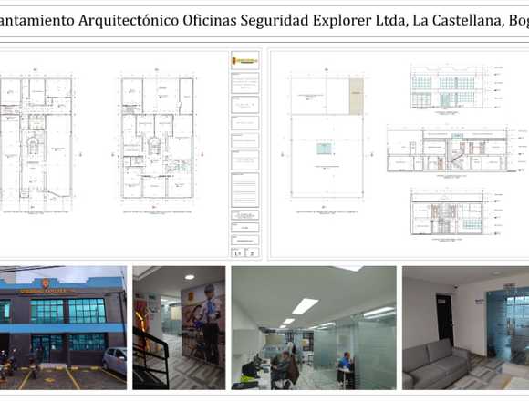 SE REALIZAN LEVANTAMIENTOS ARQUITECTÓNICOS