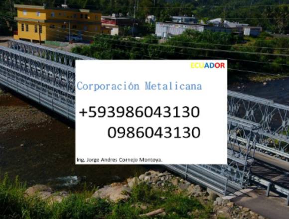 Empresa fabricación de puentes Guayaquil Ecuador