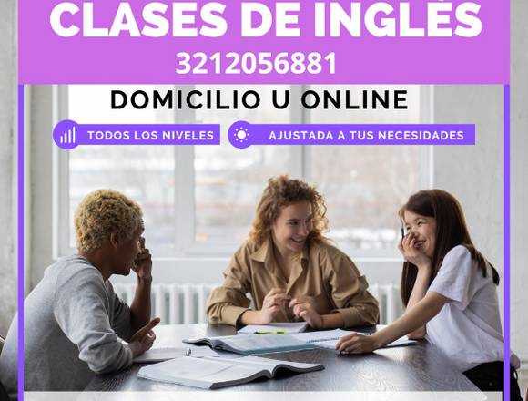 CLASES DE INGLES DOMICILIO