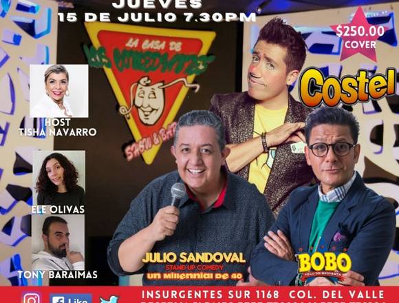 Noche de comedia en "La Casa de los Comediantes" 