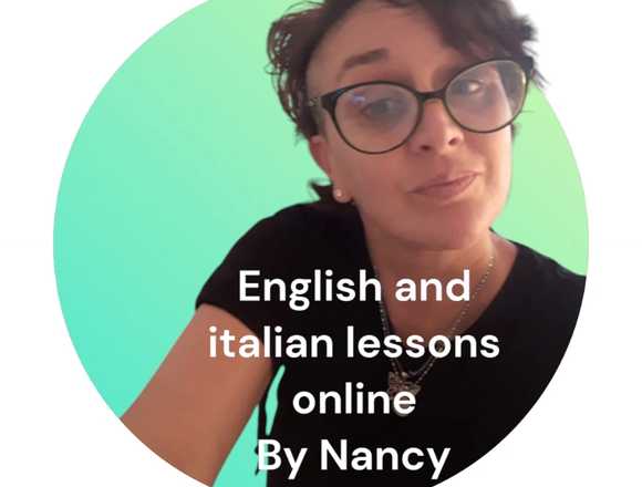 Clases personalizadas de inglés e italiano online