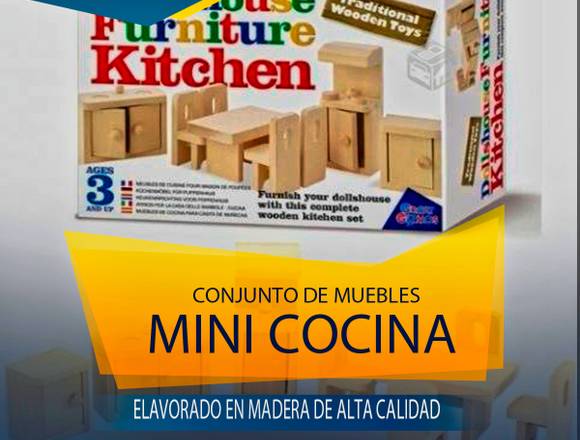 Conjunto De Muebles Mini Cocina