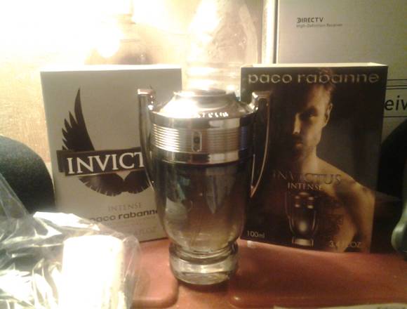 Vendo colonia invictus intense de 100ml nueva