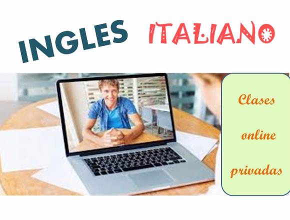 clases online ingles italiano privadas