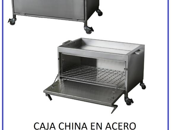 CAJA CHINA EN ACERO INOXIDABLE