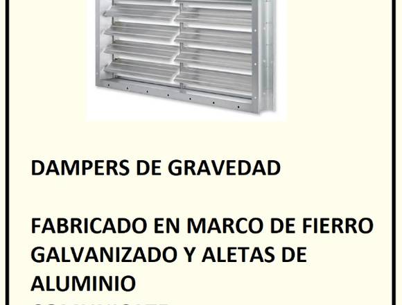 SE VENDE DAMPERS DE GRAVEDAD