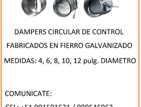 DAMPERS - COMPUERTAS