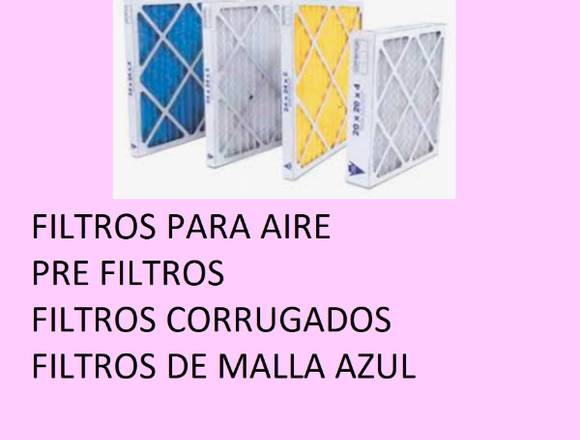 SE VENDE FILTROS PARA AIRE