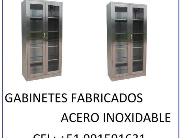 GABINETES FABRICADOS EN ACERO INOXIDABLE