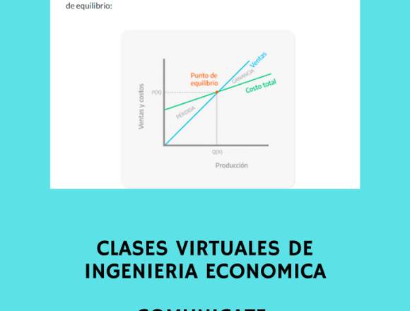 CLASES DE INGENIERÍA ECONÓMICA