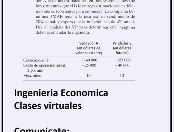 CLASES DE INGENIERIA ECONOMICA